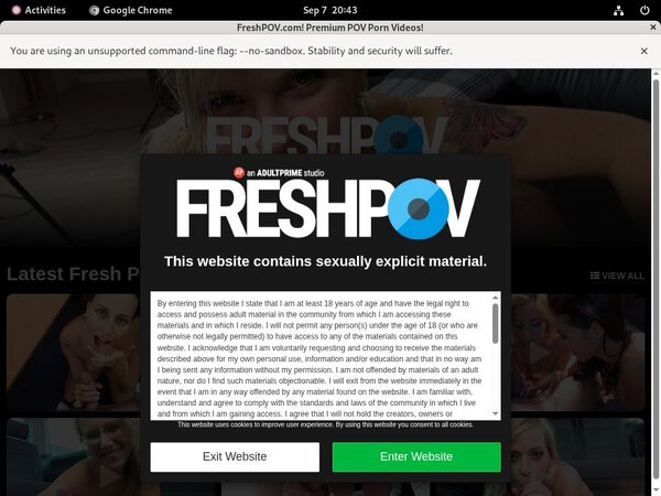 $1 Fresh POV Trial Membership $1 Fresh POV Trial Membership