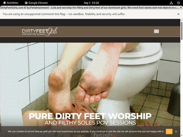 Dirty Feet Girls Collection