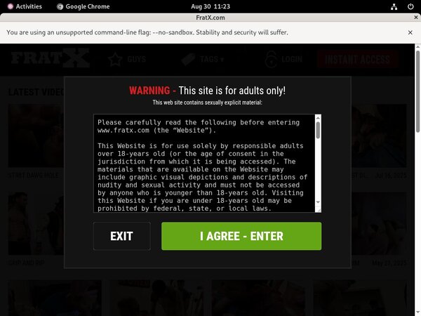Fraternityx.com With ECheck Fraternityx.com With ECheck