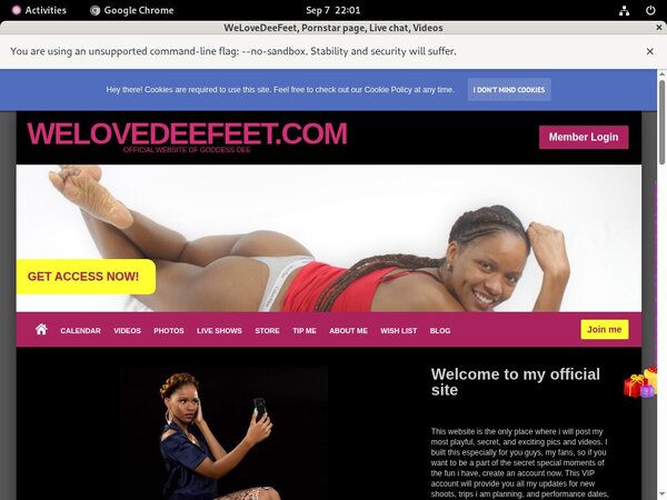 Password For WeLoveDeeFeet Password For WeLoveDeeFeet