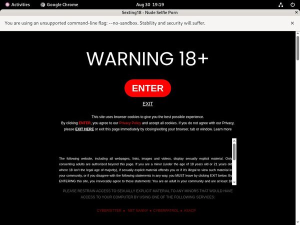 Sexting 18 User Name