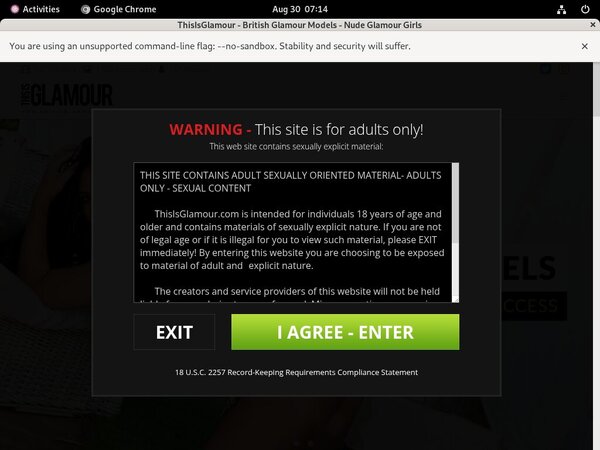 This Is Glamour Valid Password