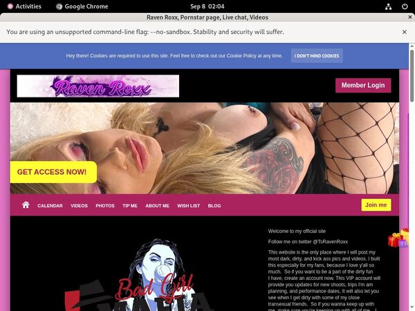 Access Ravenroxx.com Free