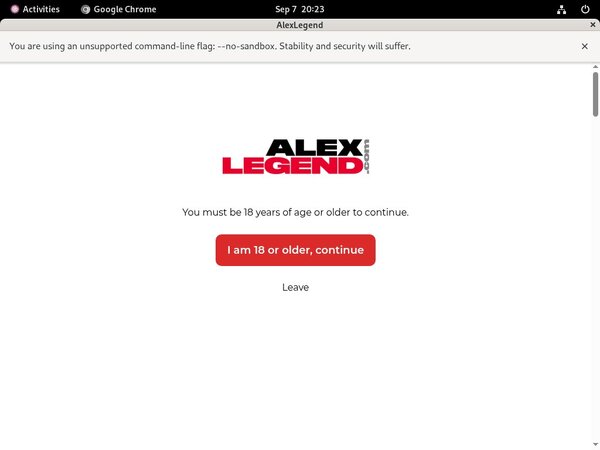 Alex Legend .com