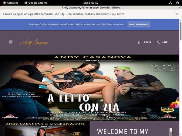 Andycasanova.net Sex Tape
