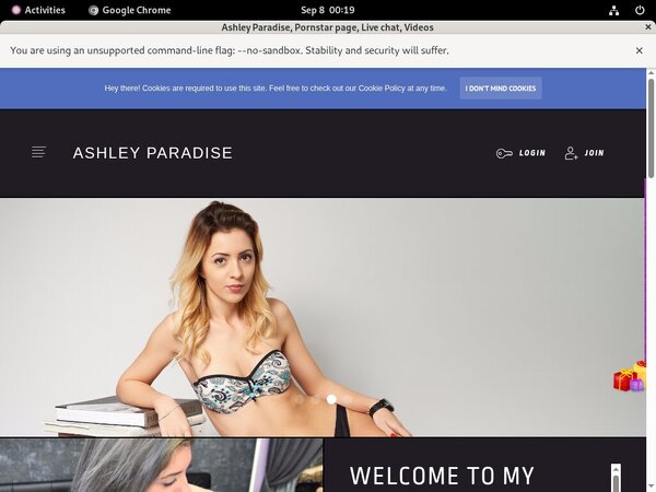 Ashleyparadise.modelcentro.com Bug Me Not