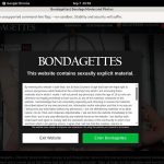 Bondagettes Updated Passwords