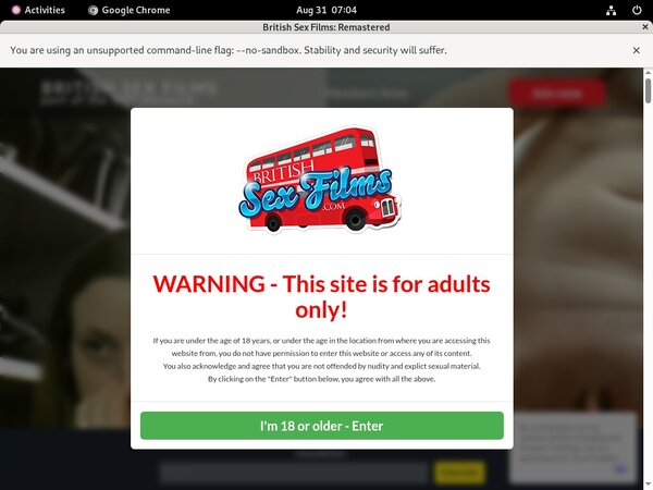 British Sex Films Trial Offer