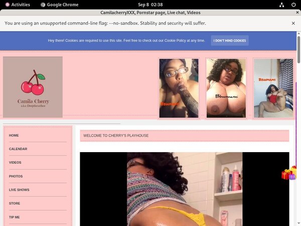 CamilacherryXXX Customer Support