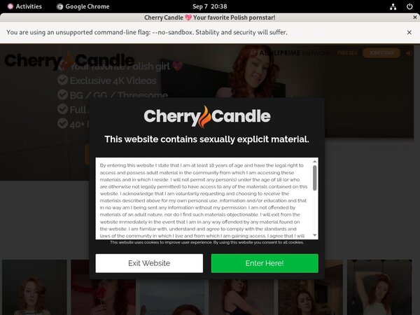 Cherry Candle Promo Cherry Candle Promo