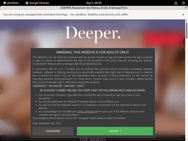 Deeper.com Premium Membership
