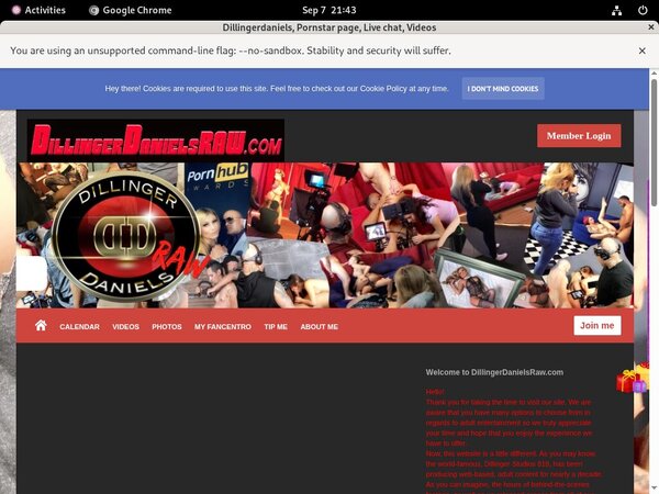 Dillingerdaniels With Credit Card