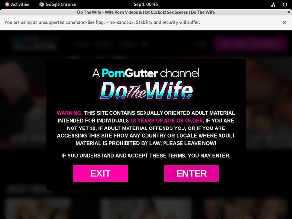 Do The Wife Signup