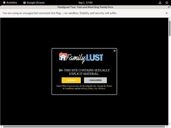 Familylust.com Membership Trial