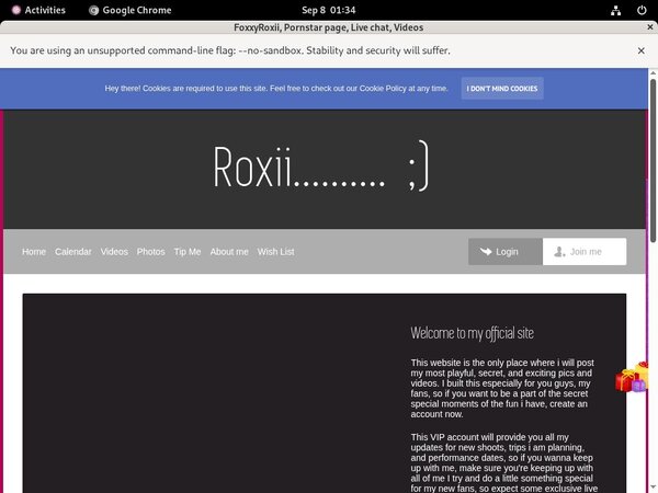 Foxxyroxii.modelcentro.com Password Forum