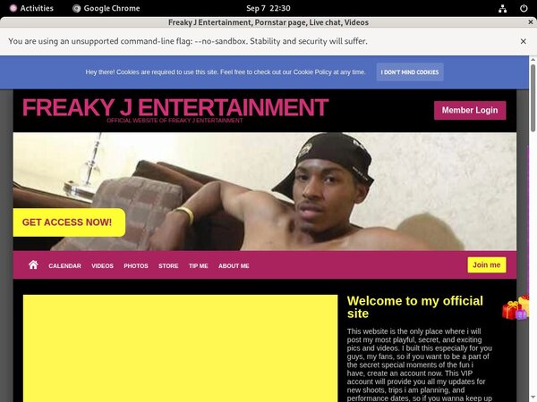 Freaky J Entertainment Free Tour