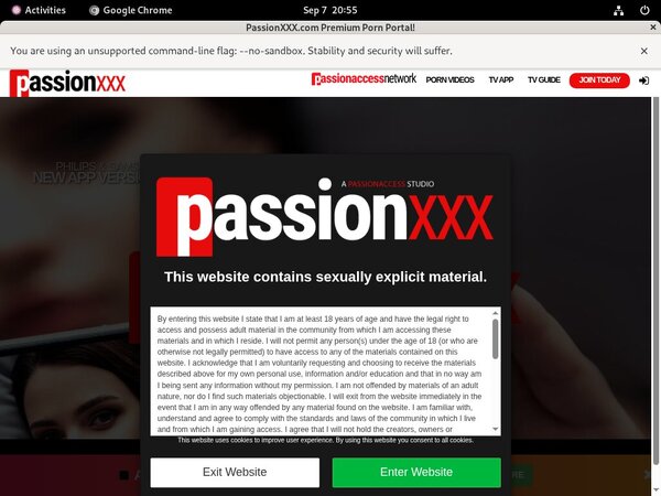 Free Accounts To Passion XXX