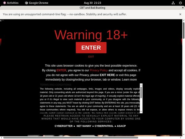 Free Cbtandballbusting.com User And Pass