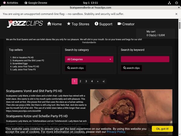 Get Scat Queens Berlin Free