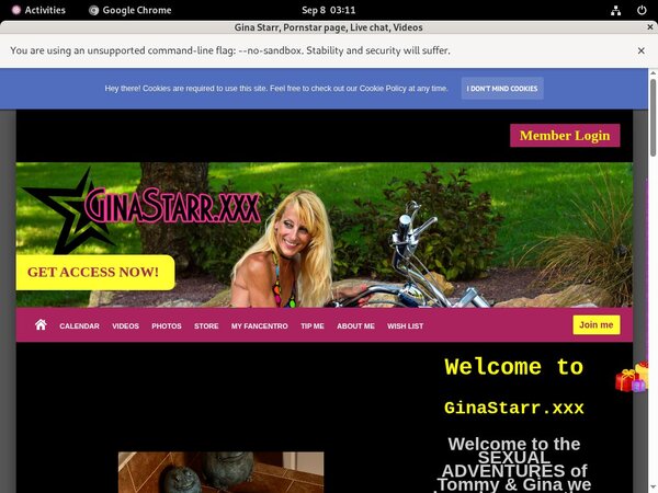 Gina Starr Pornstars