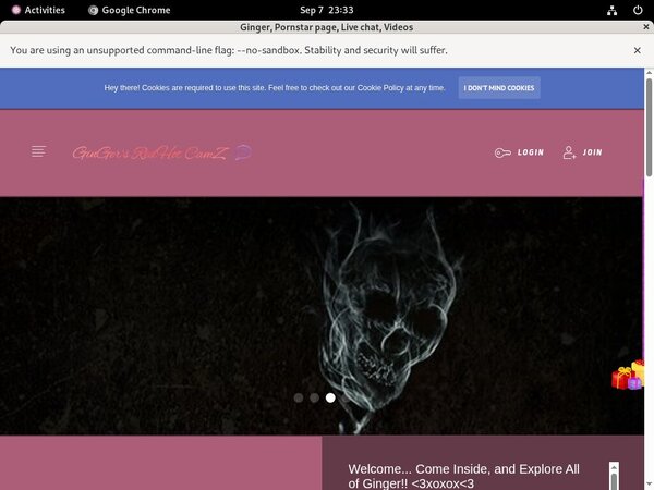 Ginger Members Password