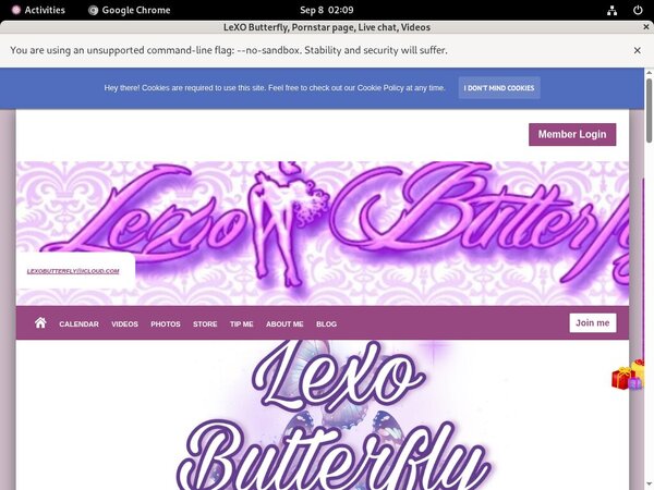 Lexobutterflyxxx.com Scene