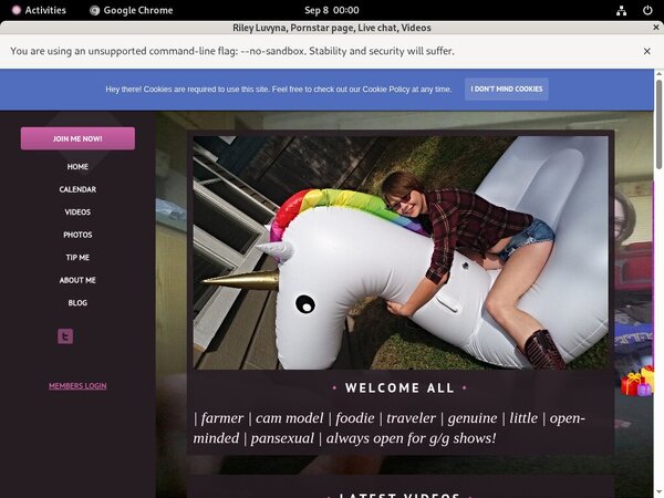 Login Riley Luvyna Free Trial