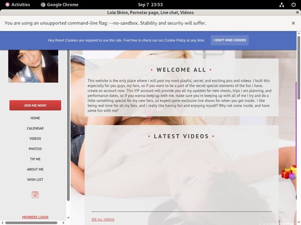 LolaShine Free Trial Login