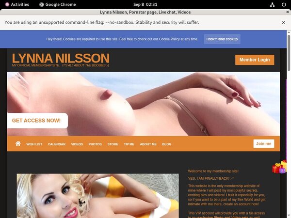 Lynna Nilsson Mit Sofort Lynna Nilsson Mit Sofort