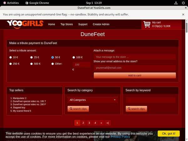 Membership To Dunefeet