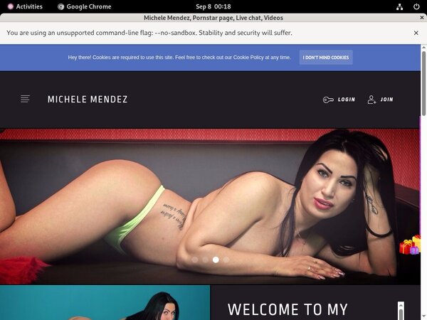 MicheleMendez Mobile Account