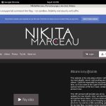 Nikitamarceau.modelcentro.com Updated Passwords