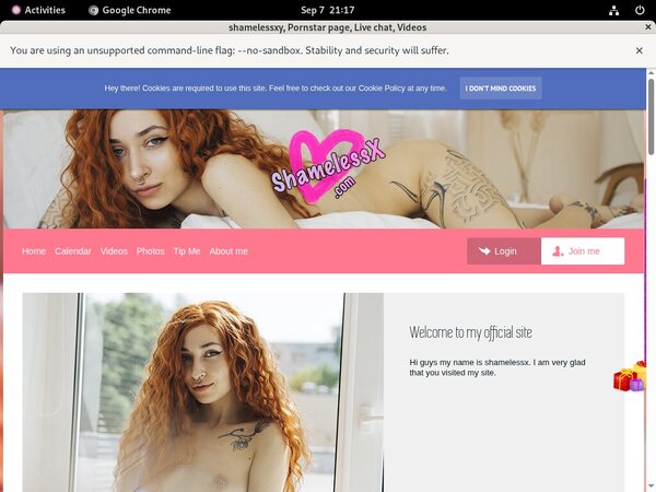 Noshamesg.modelcentro.com Live Cams