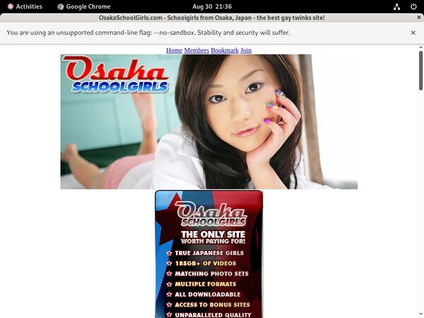 Osakaschoolgirls.com Premium Pass