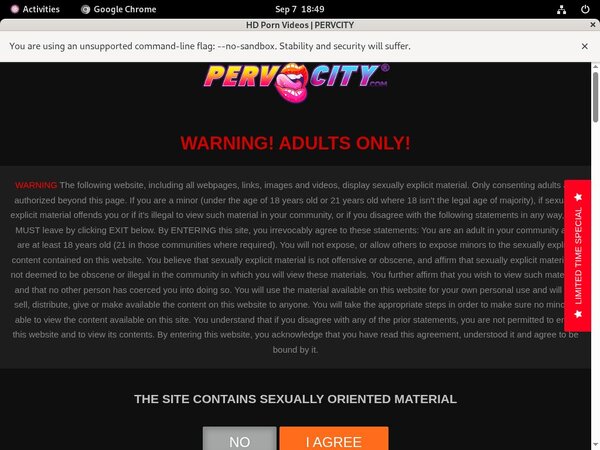 Perv City Foot Fetish