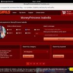 Premium MoneyprincessIsabell Site Rip