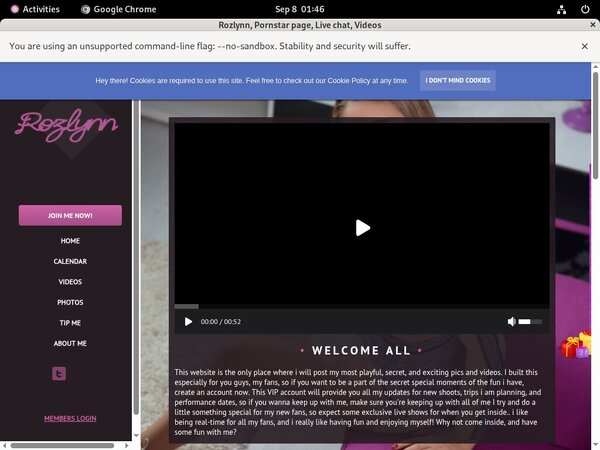 Rozlynn With Master Card