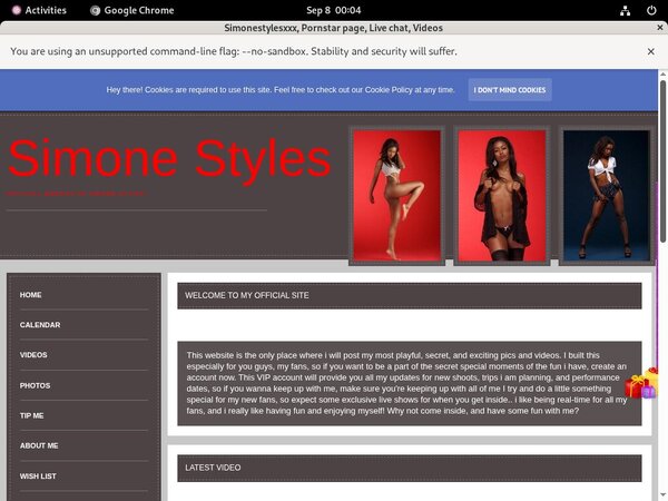 Simonestylesxxx With JCB Card