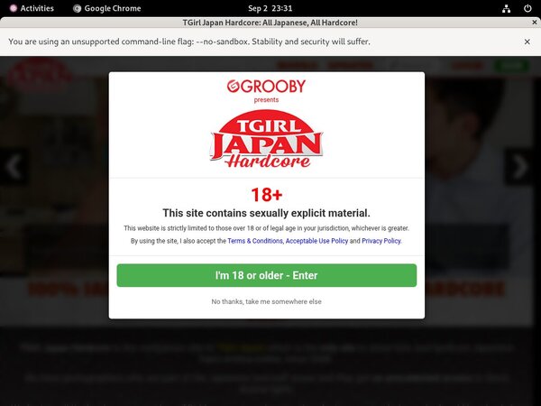 TGirl Japan Hardcore Websites