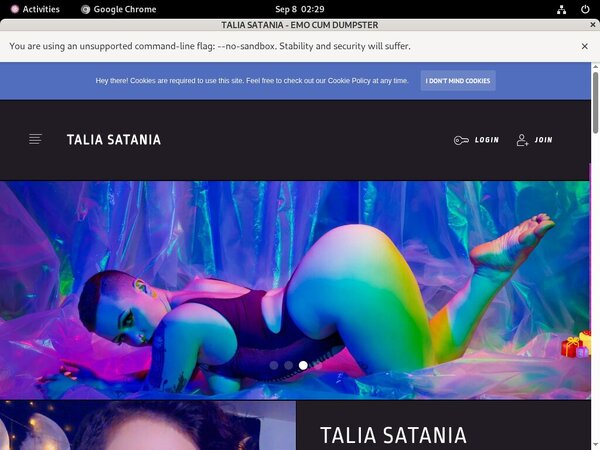 TaliaSatania Promo Id