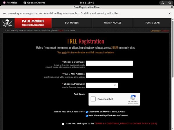 Tim Pass Free Acount