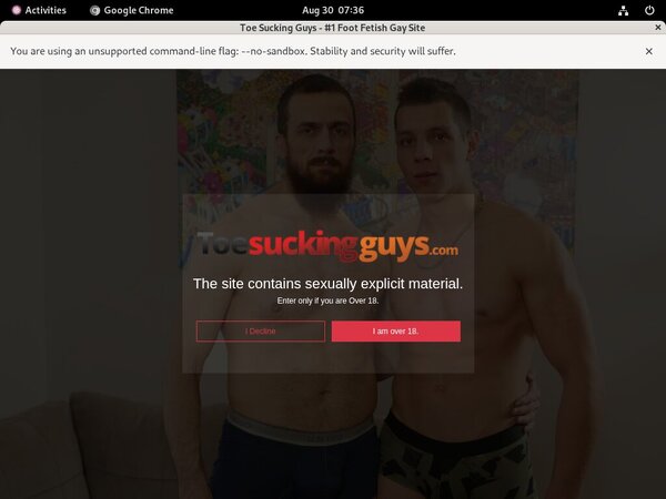 Toesuckingguys Trail Membership