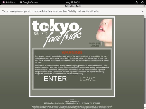 Tokyofacefuck.com Join With SMS