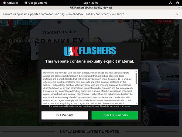UK Flashers Live