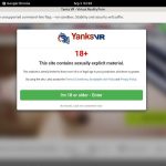 Yanks VR Login Info