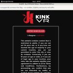 Kink VR Signup Page