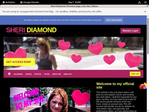 Sheri.modelcentro.com Cc Bill