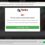 Yanks.com Signup